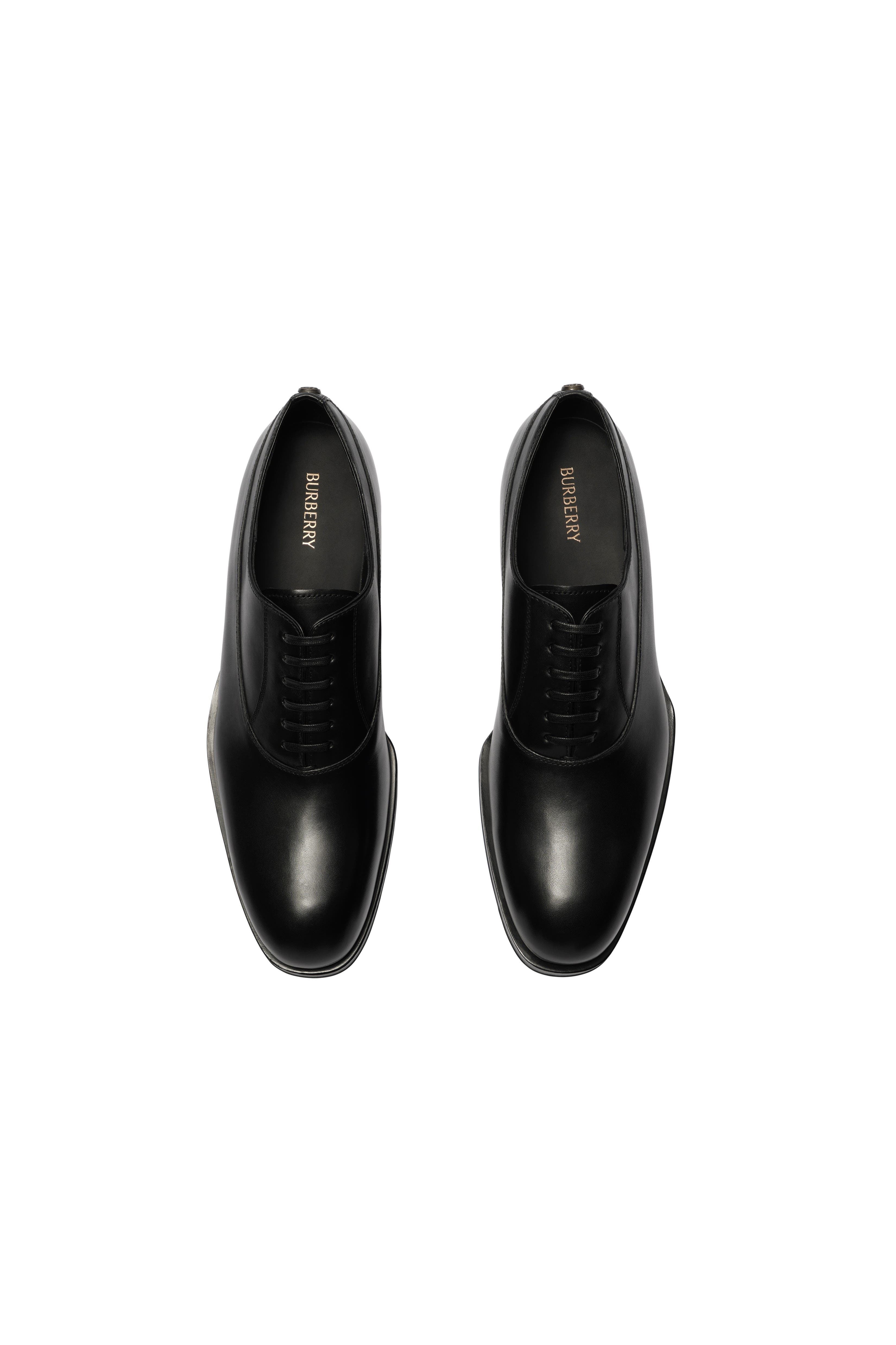 Leather Windermere Oxford Shoes, Alternate, color, Black