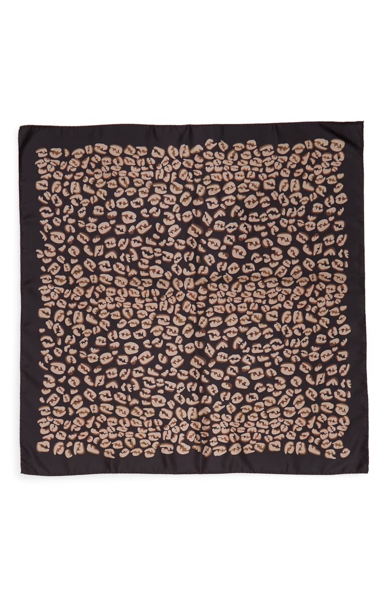 Fendi FF Splash Silk Scarf, Main, color,