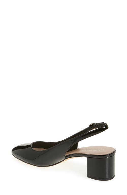 Stuart Weitzman Bridget Slingback Pump In Black Patent