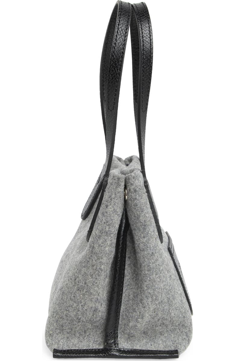 Longchamp Essential Wool Flannel Open Tote Bag, Alternate, color,