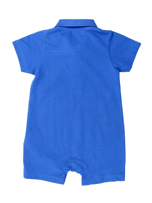 Rufflebutts Baby Boys Pique Polo Romper