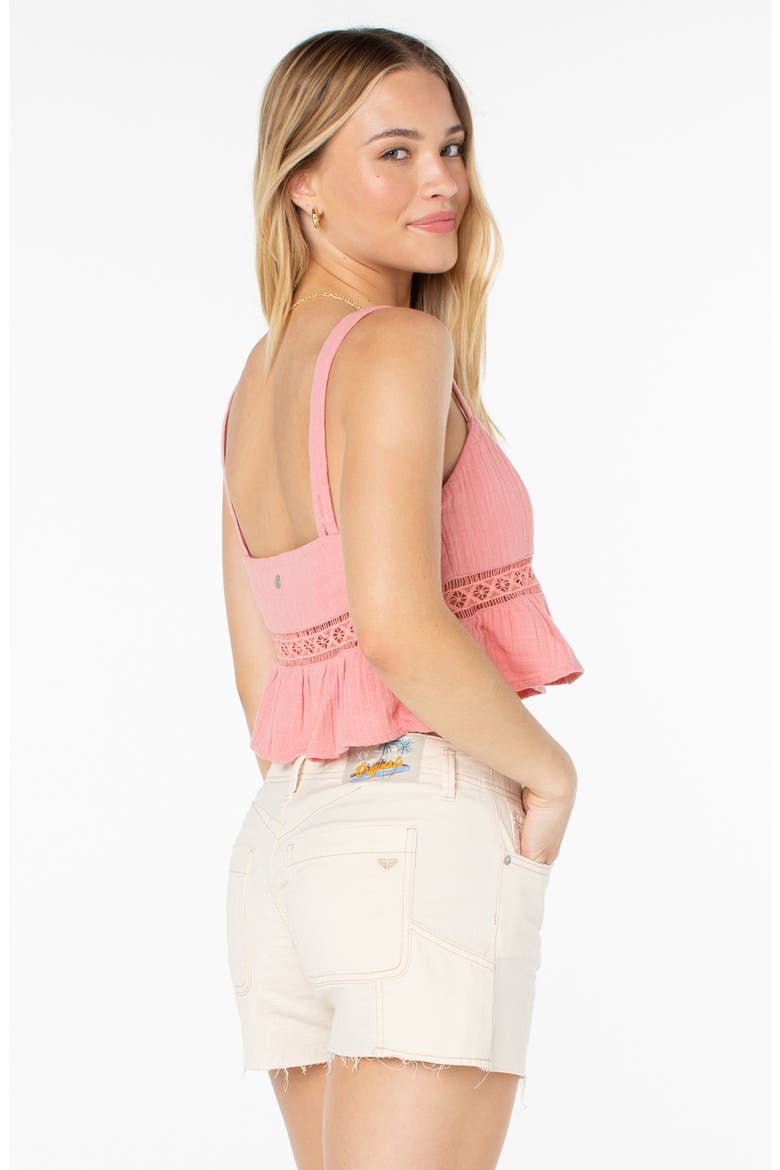 Island Time Cotton Crop Tank, Alternate, color, MAUVE GLOW SOLID