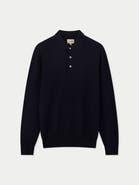 Gobi Cashmere Timeless Cashmere Polo Sweater