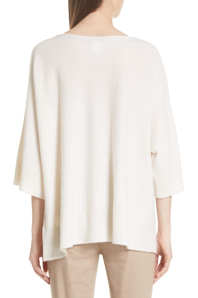 Cashmere Dolman Sleeve Sweater, Alternate, color, CLOUD