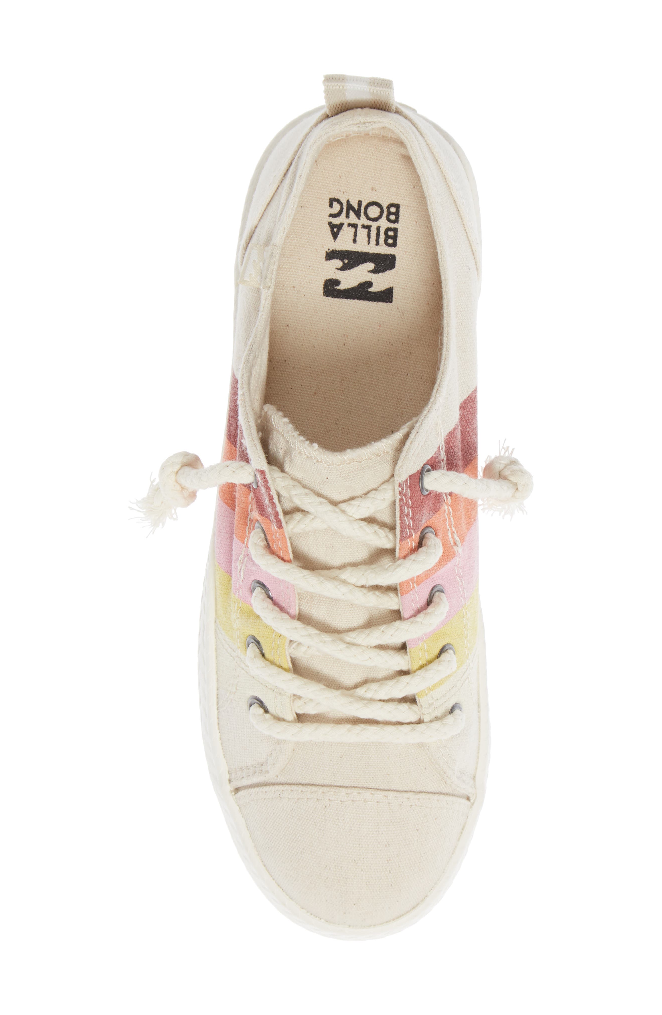 Marina Canvas Sneaker, Alternate, color, NECTAR