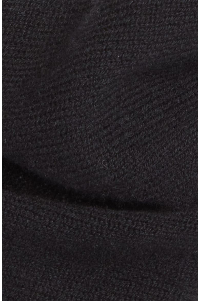Reel Cashmere Triangle Scarf, Alternate, color, SA7210 BLACK