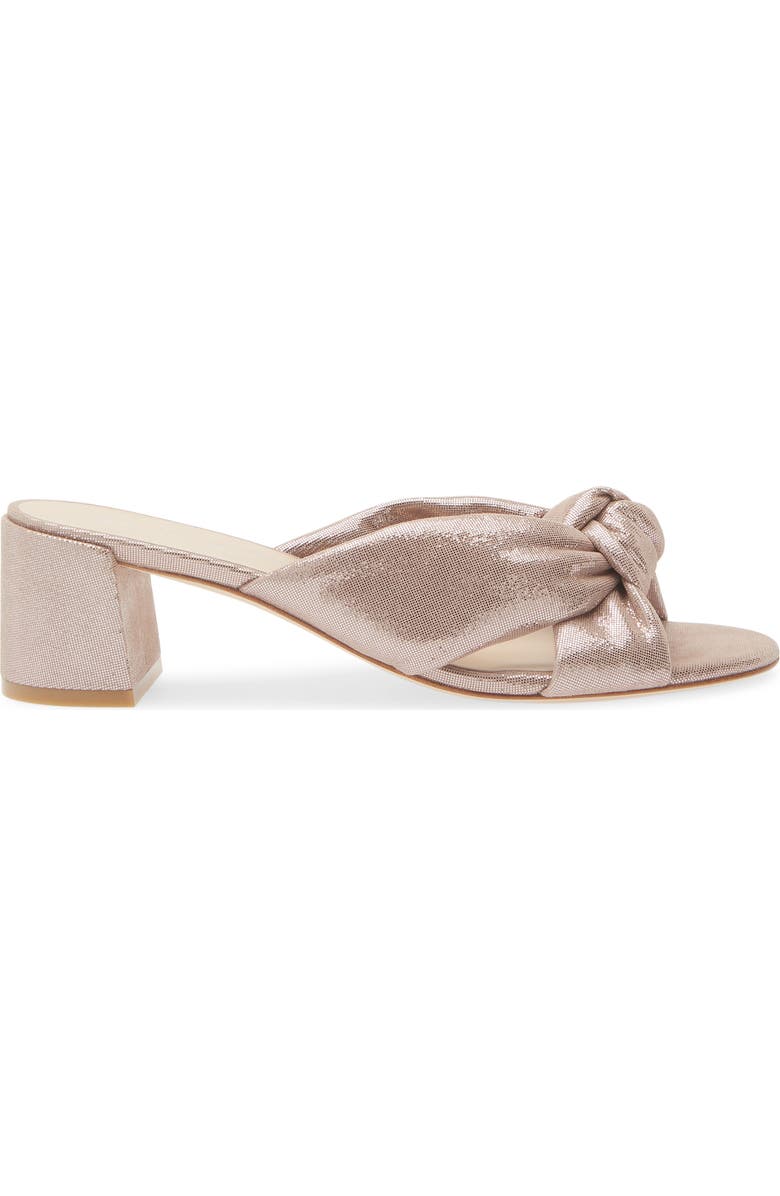 Stuart Weitzman Soplaya Block Slide 50 Sandal, Alternate, color, Blushful Pink