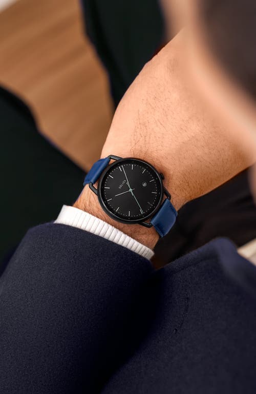 Solios Watches The Solar Curve | Black Dial