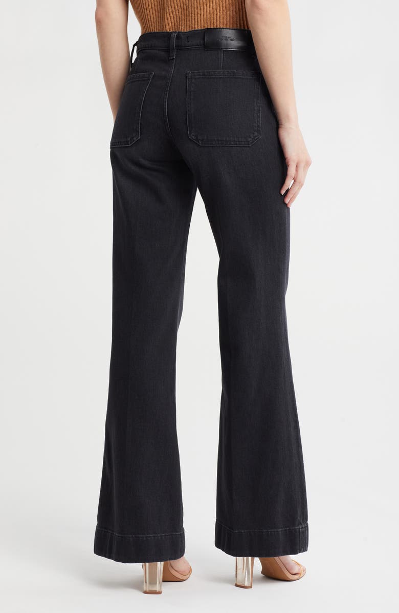 7 For All Mankind Modern Dojo Tailorless Patch Pocket Wide Leg Trouser Jeans, Alternate, color, 