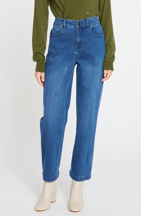 Weekend Straight Leg Jeans (Plus)