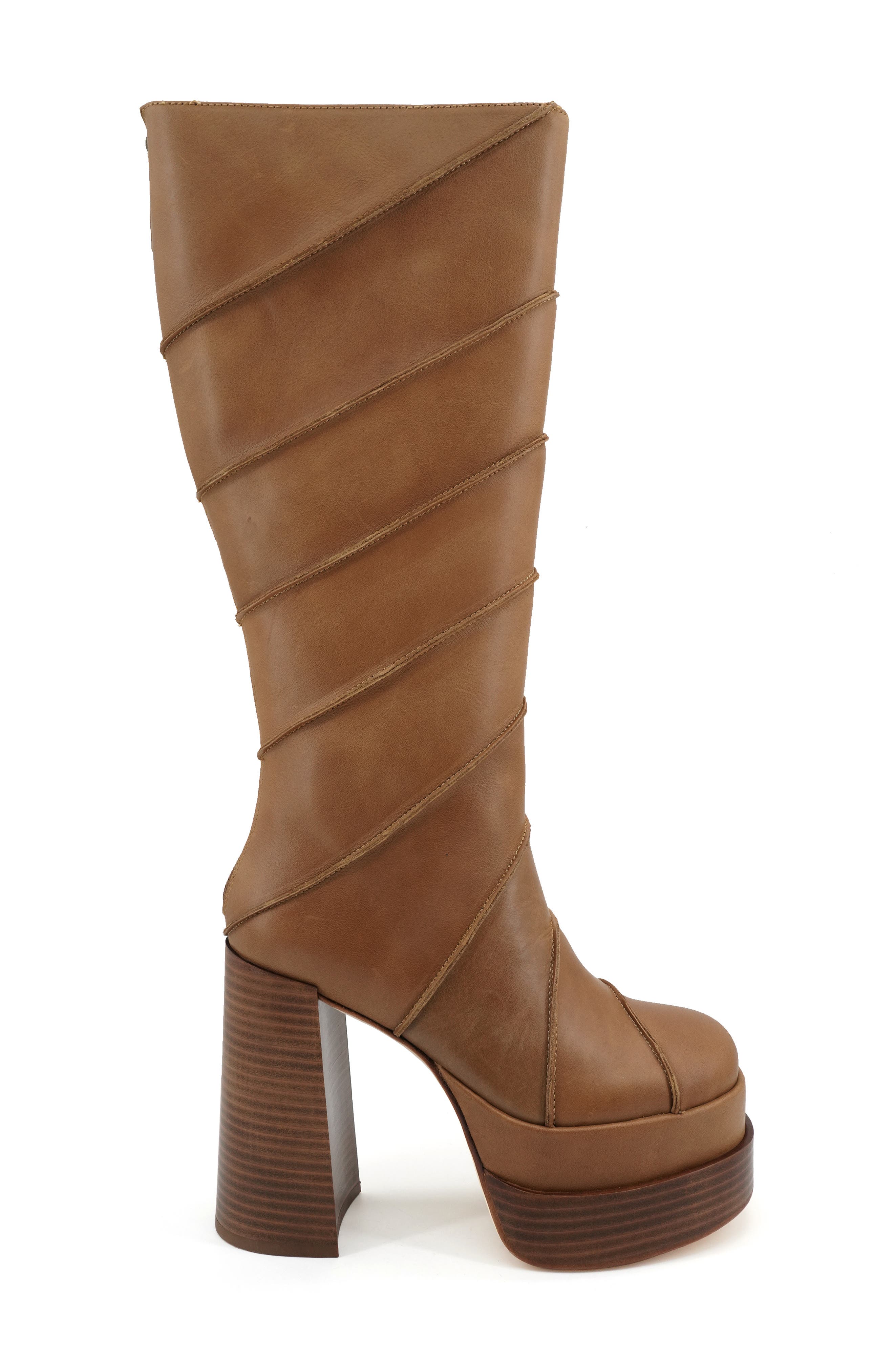 Albania Platform Waterproof Boot, Alternate, color, LIGHT TAN
