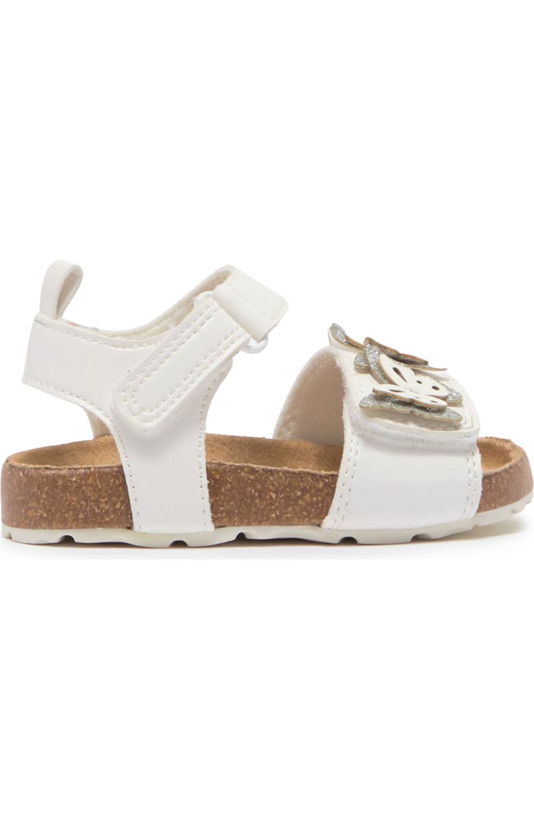 JOE FRESH Glitter Embellished Strap Sandal, Alternate, color,