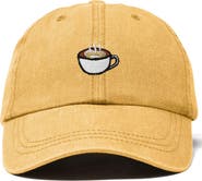 Dalix Cappuccino Embroidered Casual Cap