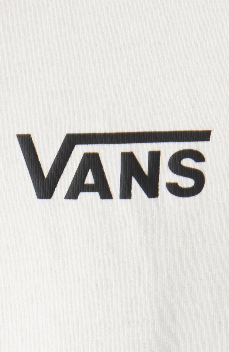 Vans Logo Cotton Graphic T-Shirt, Alternate, color, Egret
