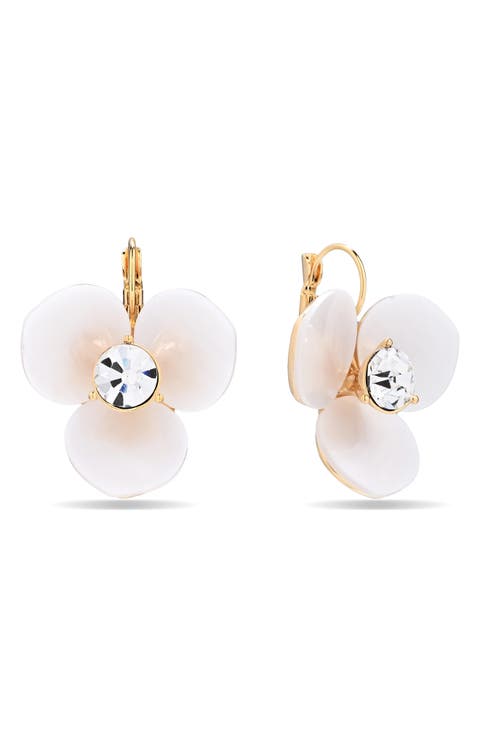 Santorini Flower Drop Earrings