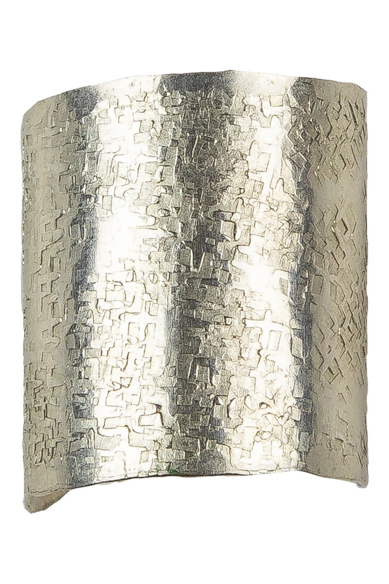 Large Wander Cuff Ring, Main, color, SILVER