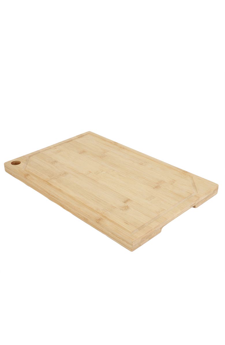 Megachef 17.5 x 12 Inch Wood Cutting Board, Alternate, color, Bamboo