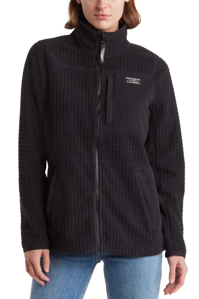Mountain Classic Windproof Fleece Jacket, Alternate, color, BLACK