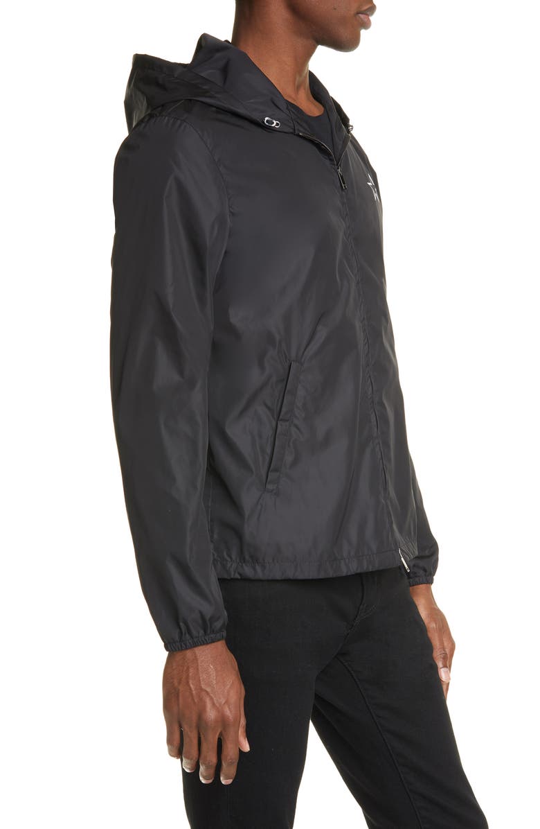 Valentino VTLNSTAR Logo Hooded Jacket, Alternate, color,