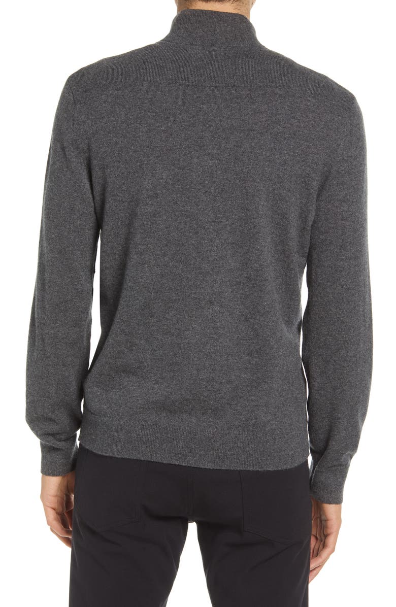 Theory Hilles Quarter Zip Cashmere Sweater, Alternate, color,