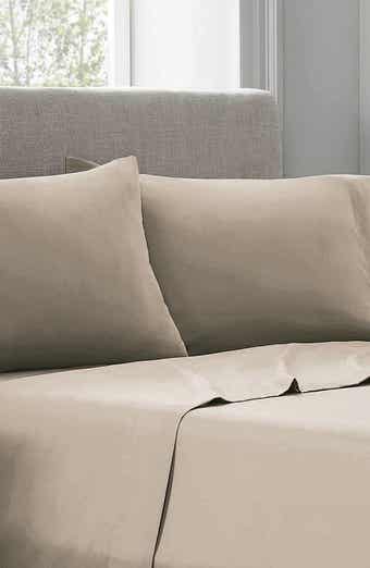 Linum Home Textiles 400 Thread Count Luxury Solid Sateen Standard Pillowcase - Set of 2