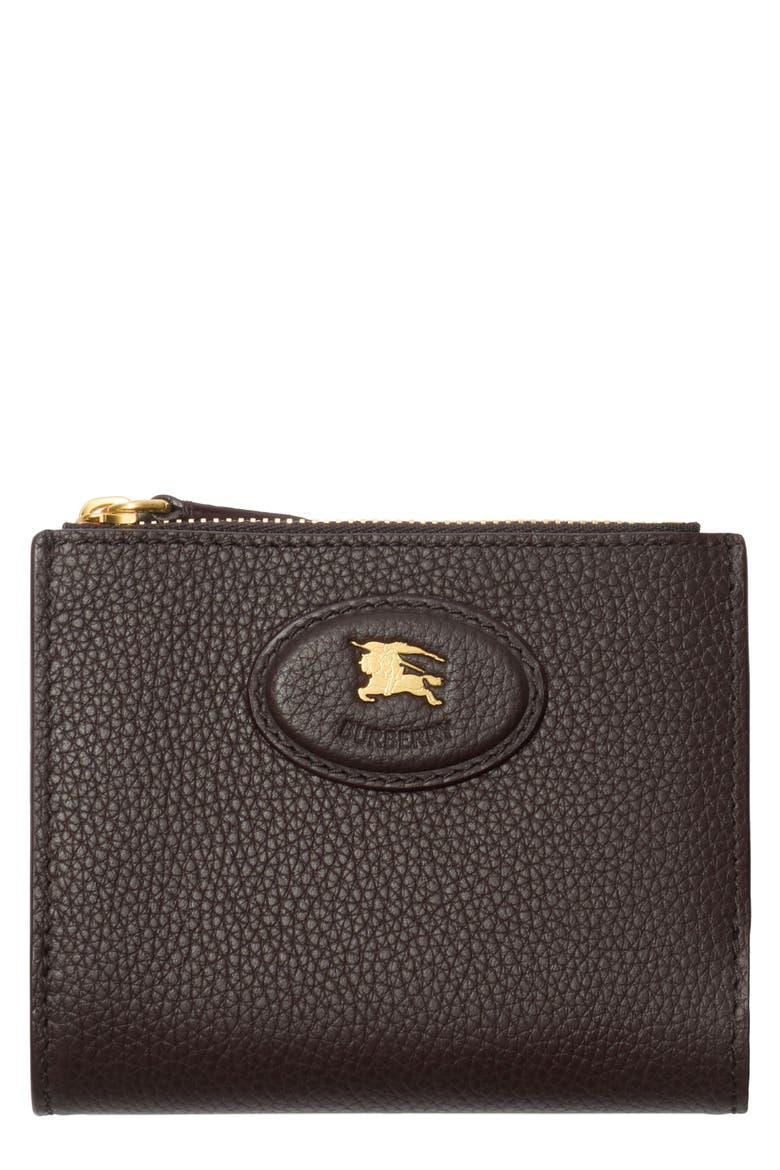Small EKD Leather Bifold Wallet, Main, color, PEAT/ SAND