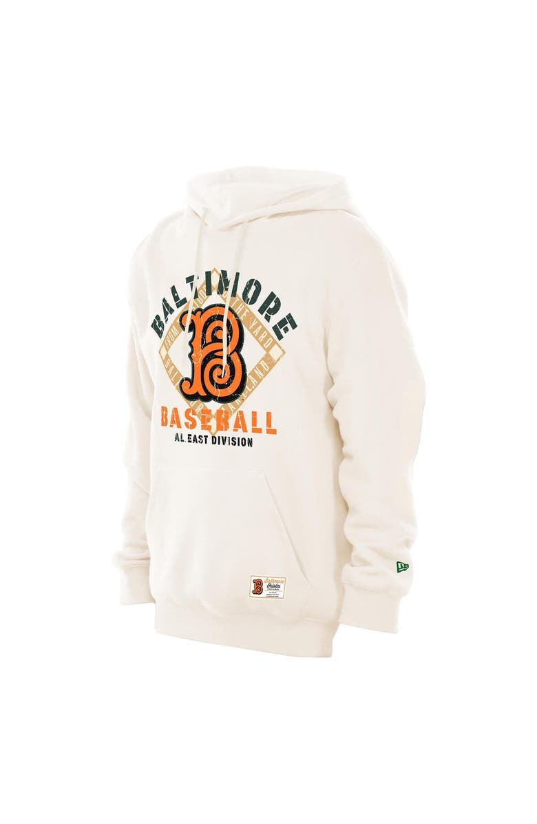 New Era Men's New Era  Cream Baltimore Orioles 2026 City Connect Hoodie, Alternate, color, Cream