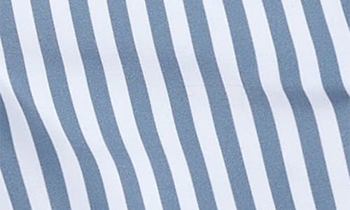 Firsts By Petit Lem Kids' Stripe Swim Trunks In Blue