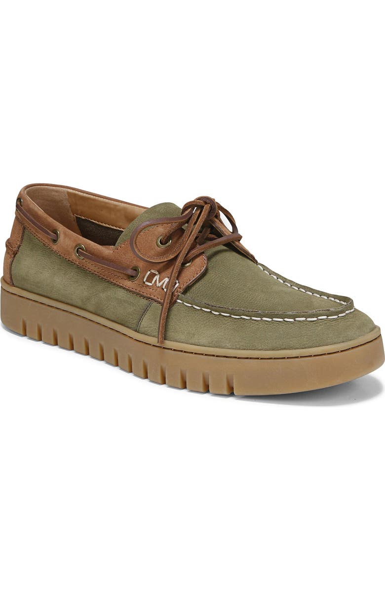 Vionic Uptown Boat Shoe, Main, color, Dark Olive Multi