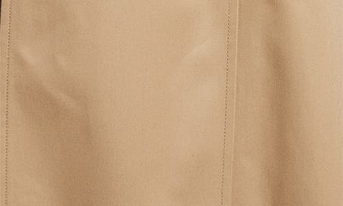 Jean Paul Gaultier Water Repellent Gabardine Hooded Trench In Neutral
