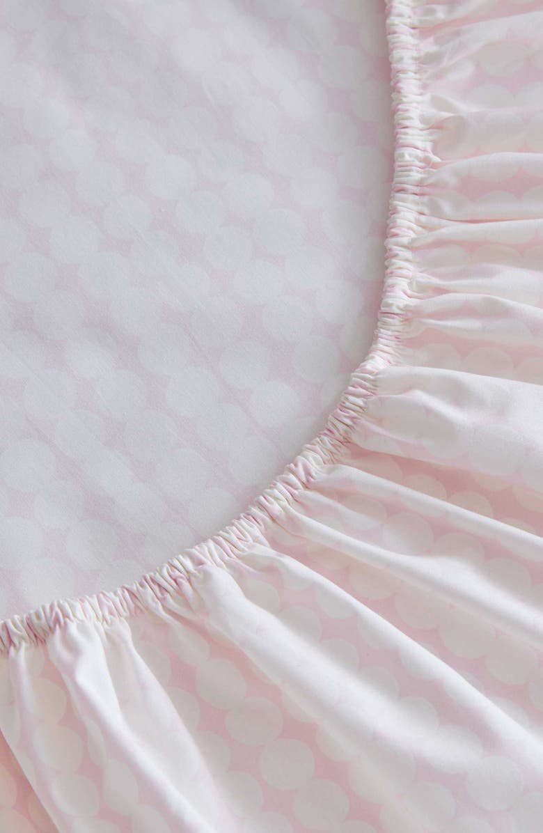 Marimekko Pikku Rasymatto Cotton Percale Sheet Set, Alternate, color, Light Pink