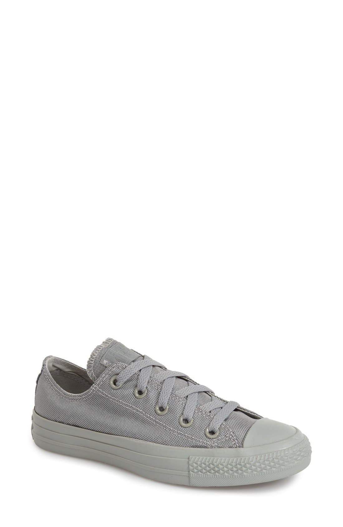 Chuck Taylor® All Star® Low Top Sneaker, Main, color, MIRAGE GREY CANVAS