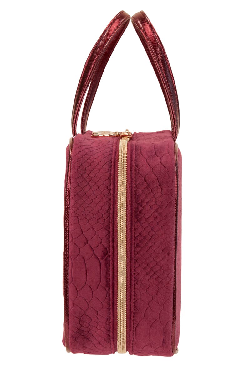 French Kiss Marais ML Traveler Cosmetics Case, Alternate, color, NO COLOR
