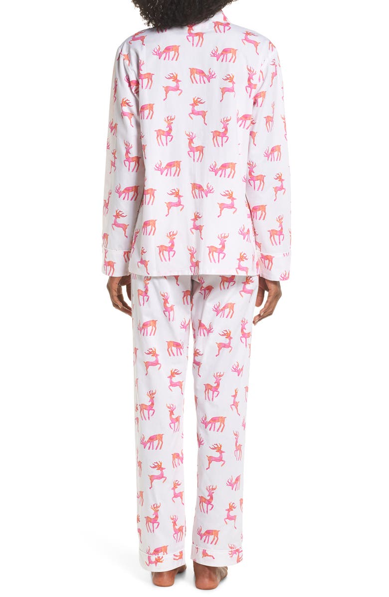 Sant and Abel Reindeer Pajamas, Alternate, color, 