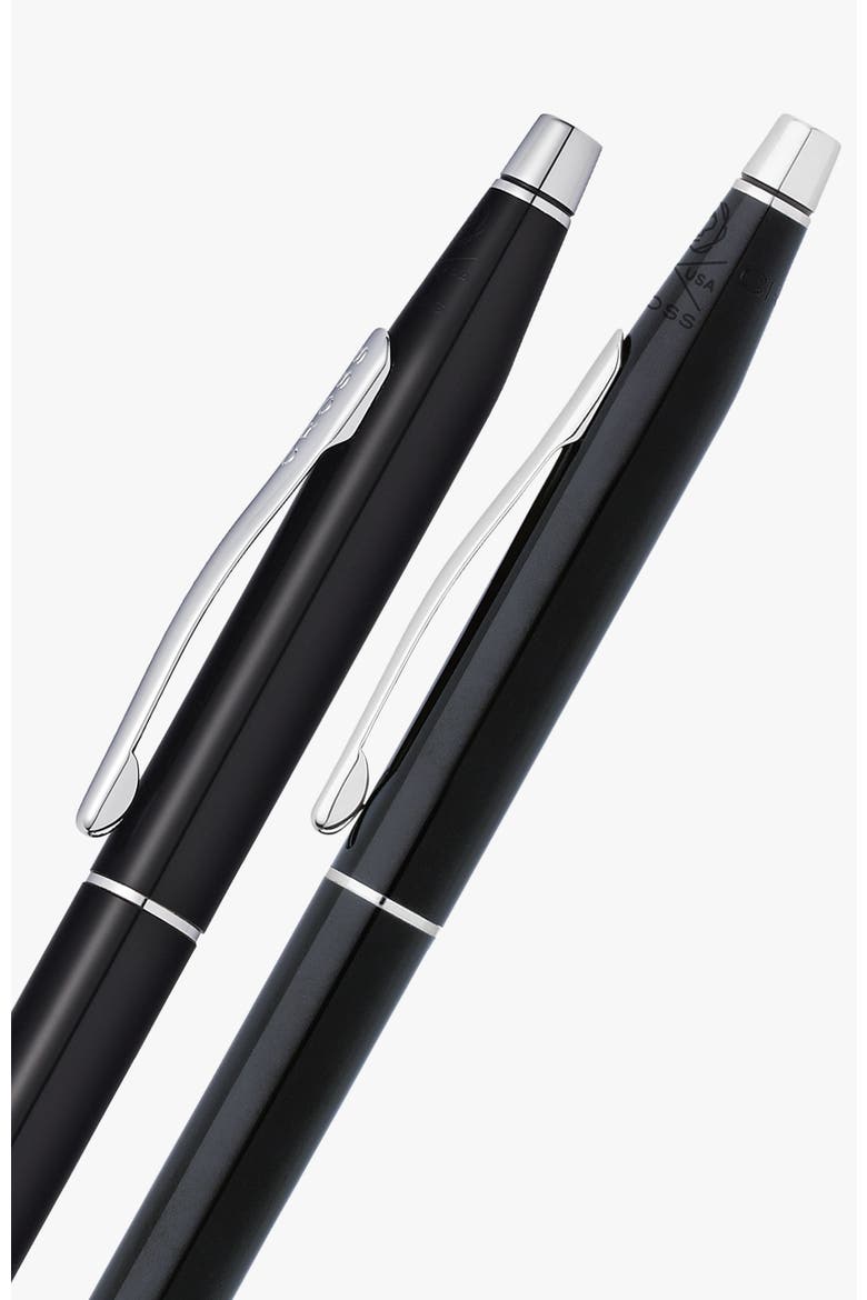 Classic Century Pen and Pencil Set, Alternate, color, Black Lacquer