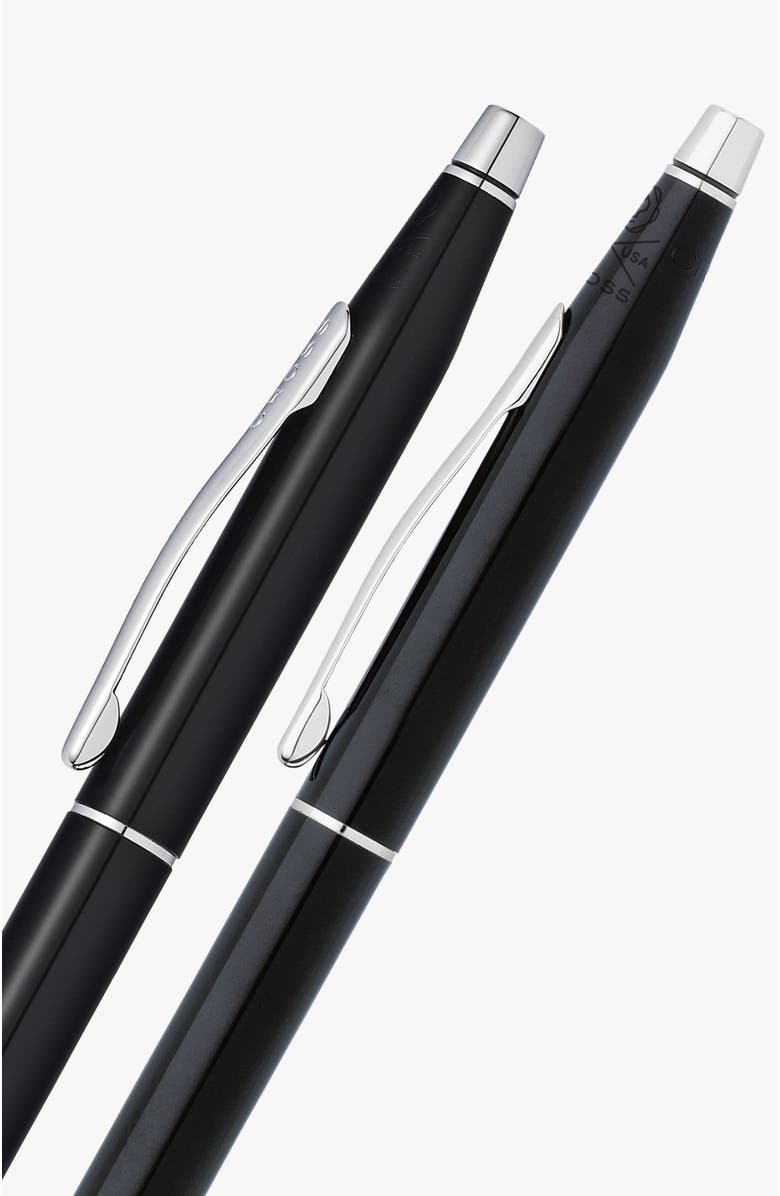 A.T. Cross Classic Century Pen and Pencil Set, Alternate, color, Black Lacquer
