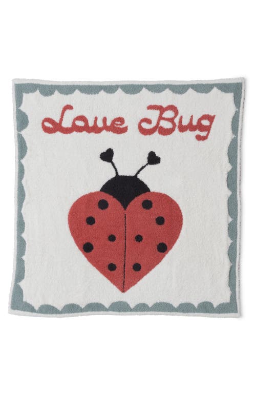 BAREFOOT DREAMS BAREFOOT DREAMS COZYCHIC® LOVE BUG RECEIVING BLANKET 
