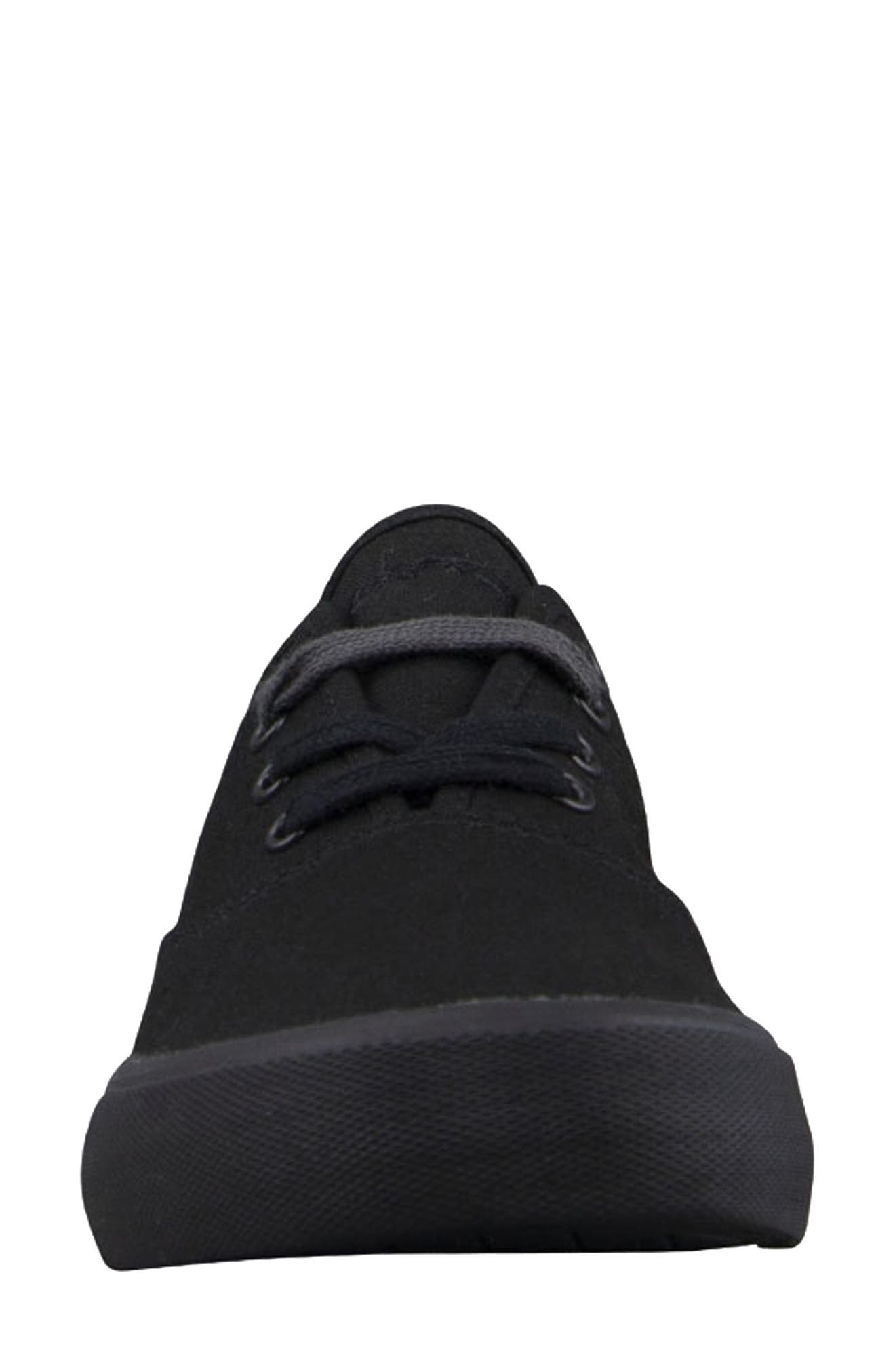 LUGZ Lear Lace-Up Sneaker, Alternate, color, Black