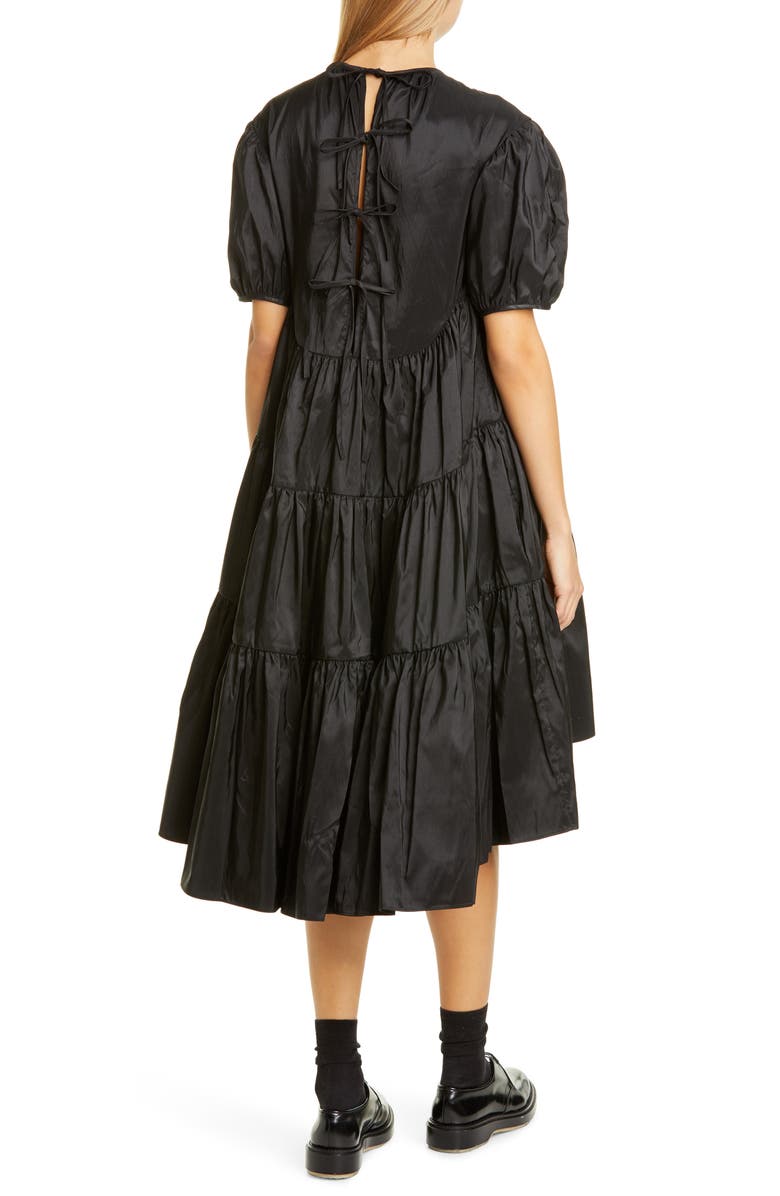 Cecilie Bahnsen Esmie Tiered Puff Sleeve Dress, Alternate, color, 