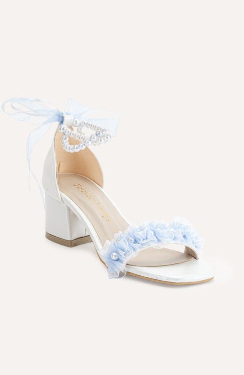 Forever & Always Shoes Jasmine Lace Bridal Low Heel Sandals