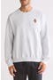 Embroidered Bear Crewneck Sweatshirt