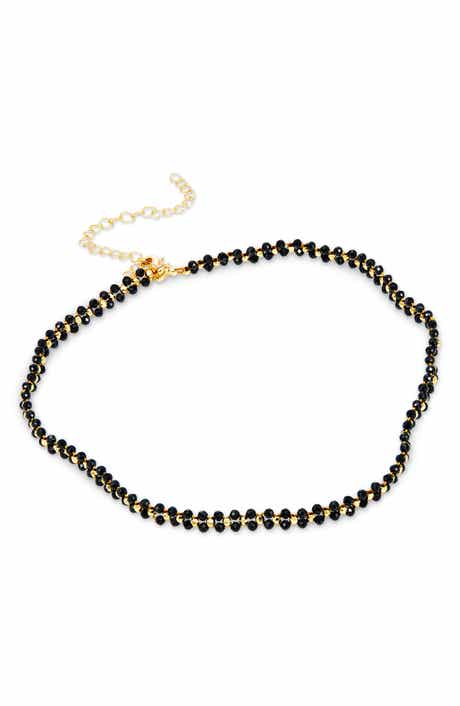 Onyx Two Row Necklace