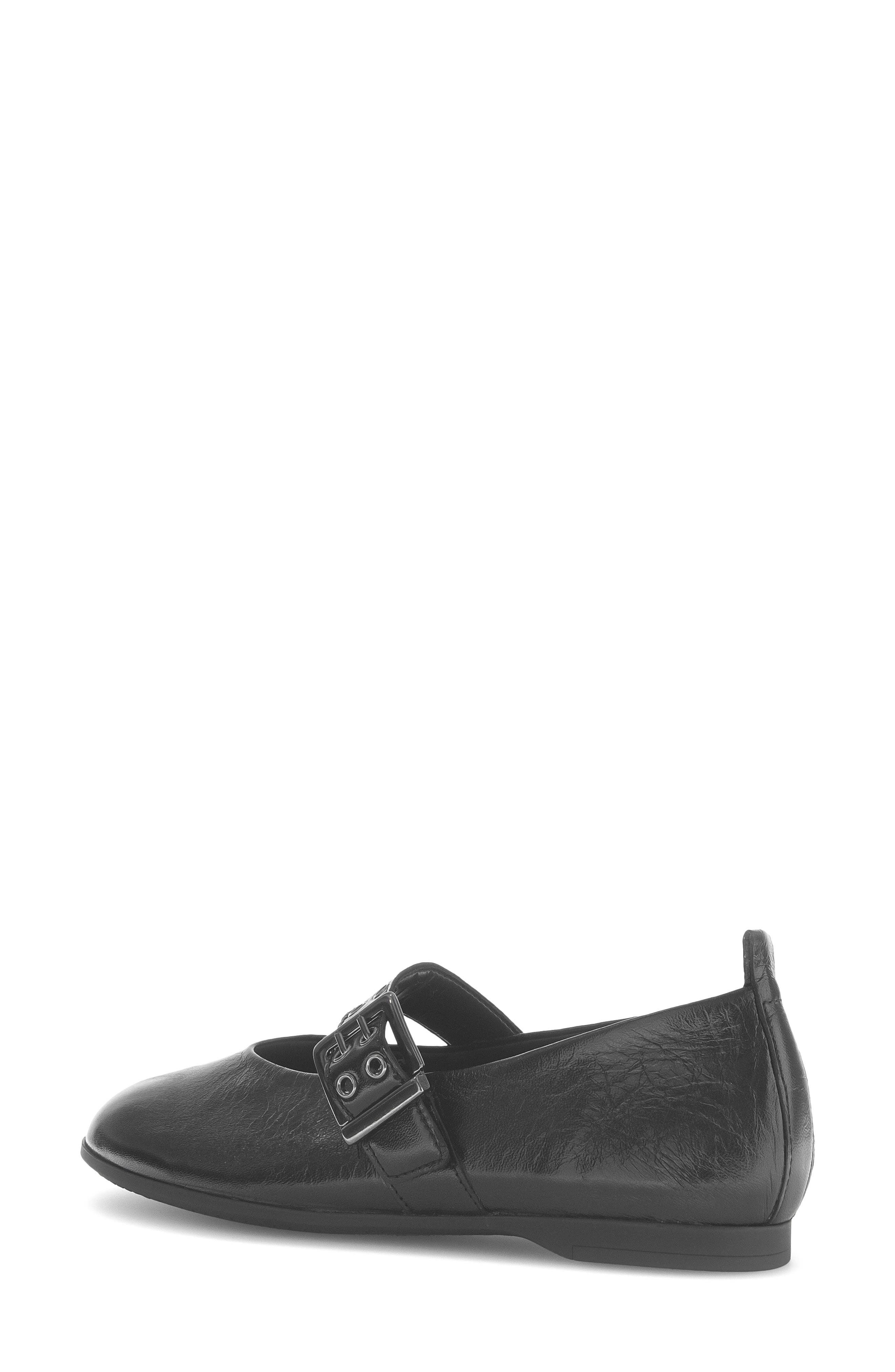 Gabor Mary Jane Flat, Alternate, color, Black