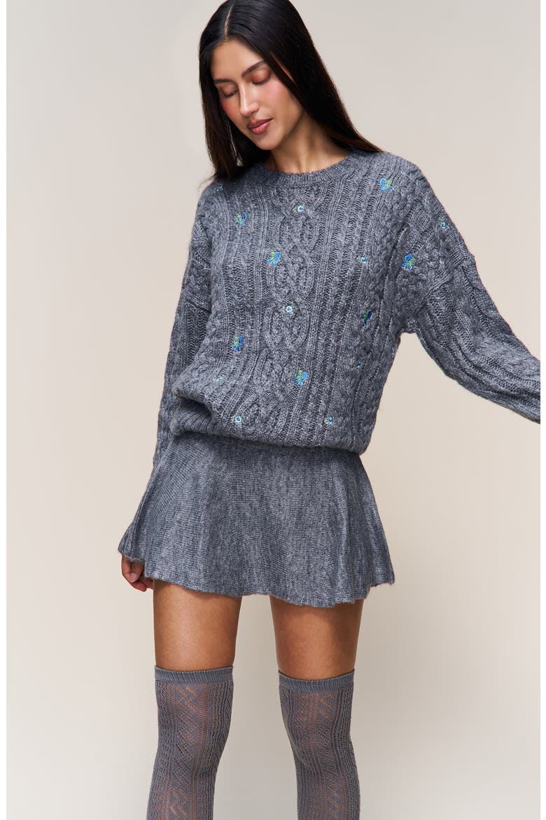 Etta Sweater, Alternate, color, Medium Heather Grey