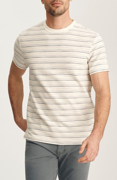 Feeder Stripe Cotton Blend T-Shirt