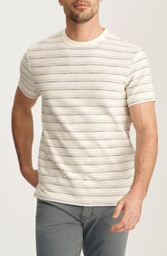 34 Heritage Feeder Stripe Cotton Blend T-Shirt