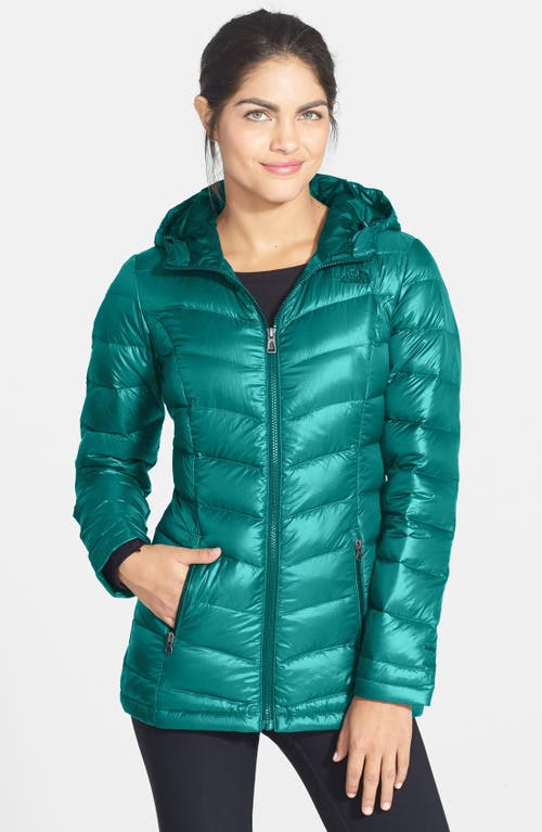 The North Face 'loralei' Down Jacket In Green
