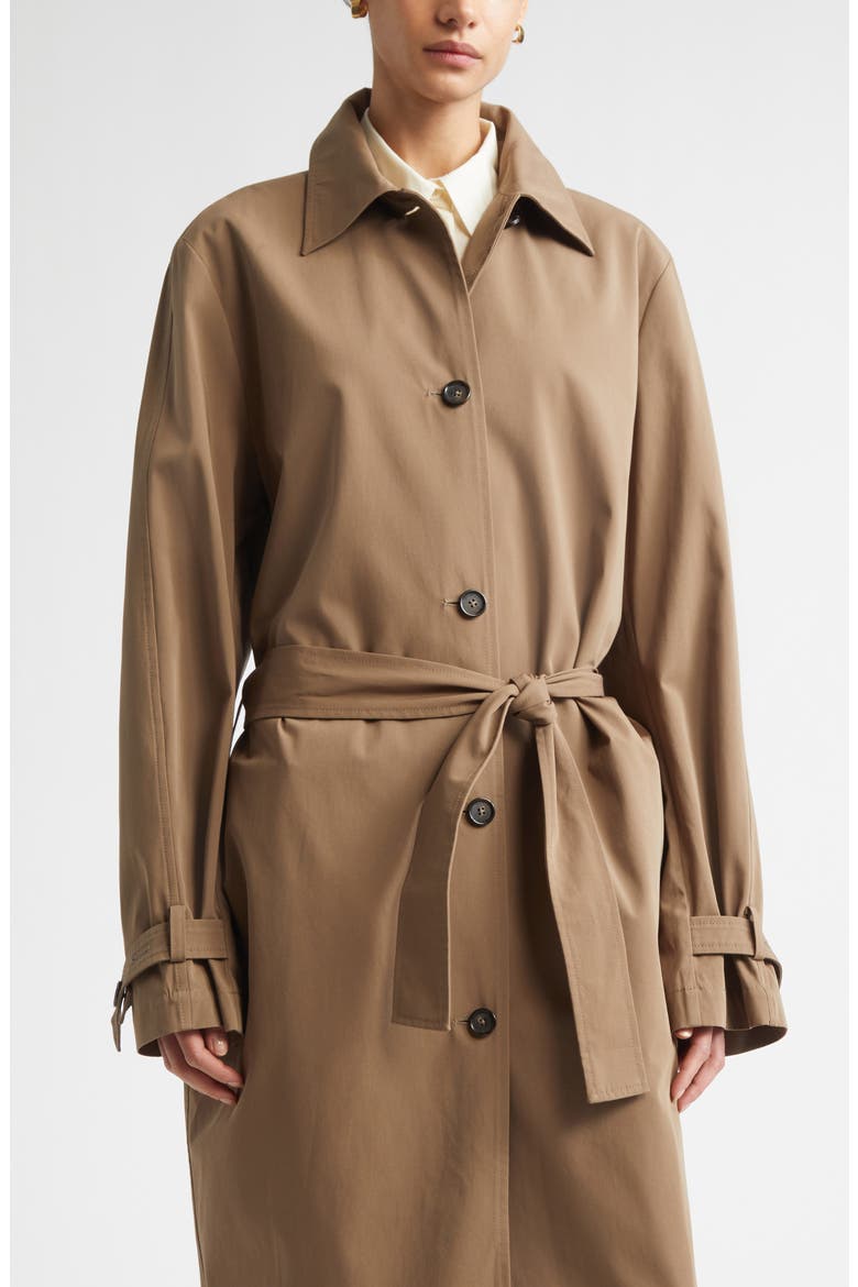 Lightweight Trench Coat, Alternate, color, HAZEL