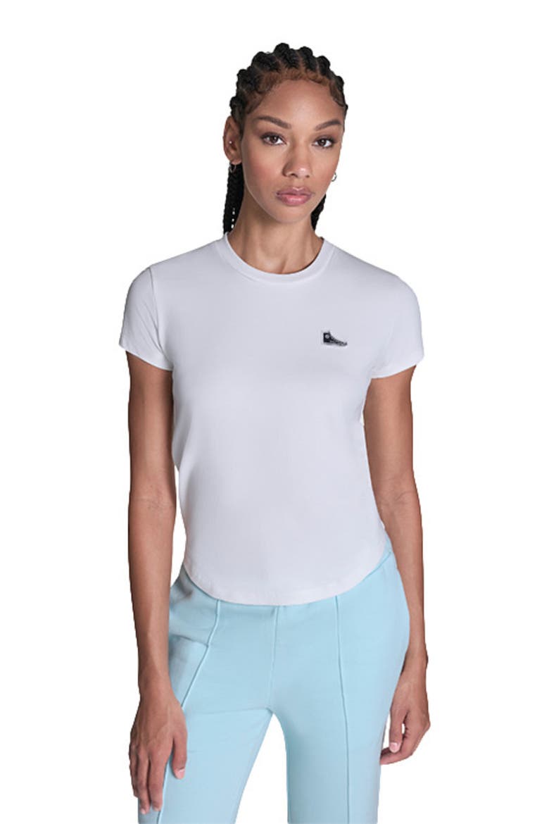 Sneaker Patch T-Shirt, Main, color, WHITE 10A