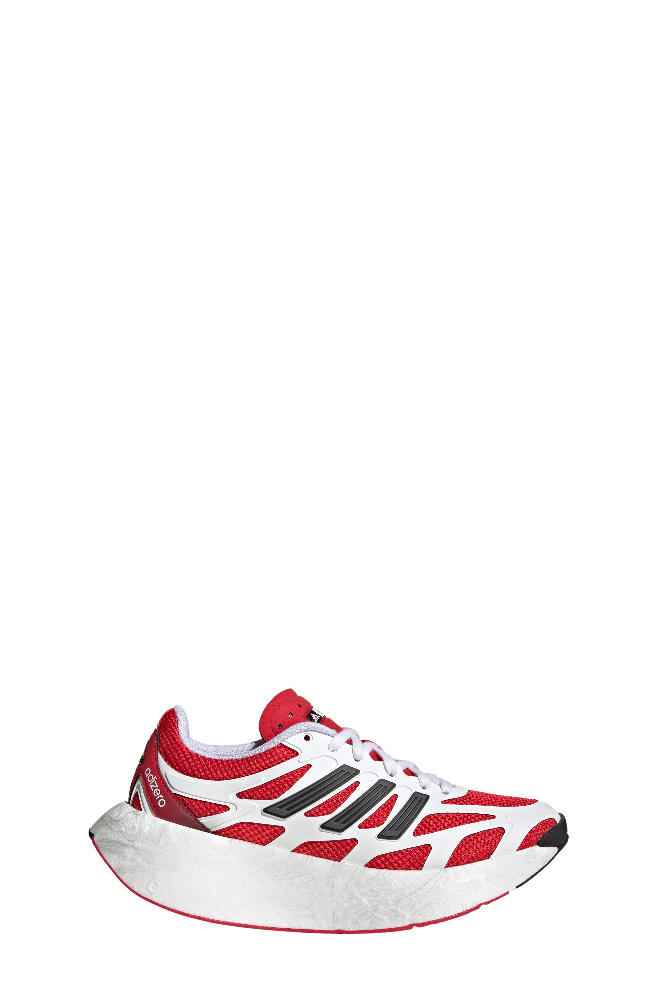 adidas Adizero Aruku Sneaker, Alternate, color, White/Pure Ruby/Black